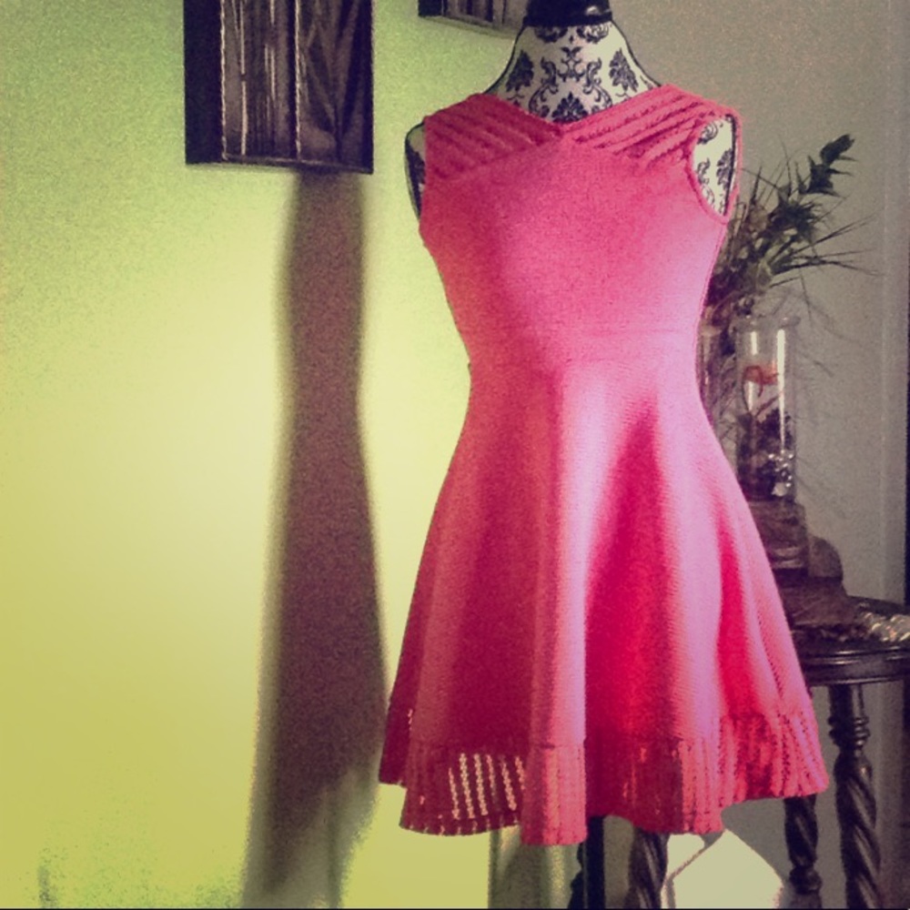 A pretty pink dress